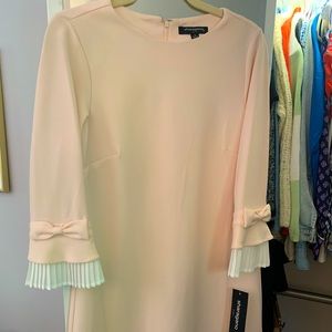 Sharagano Light Pink Shift Dress